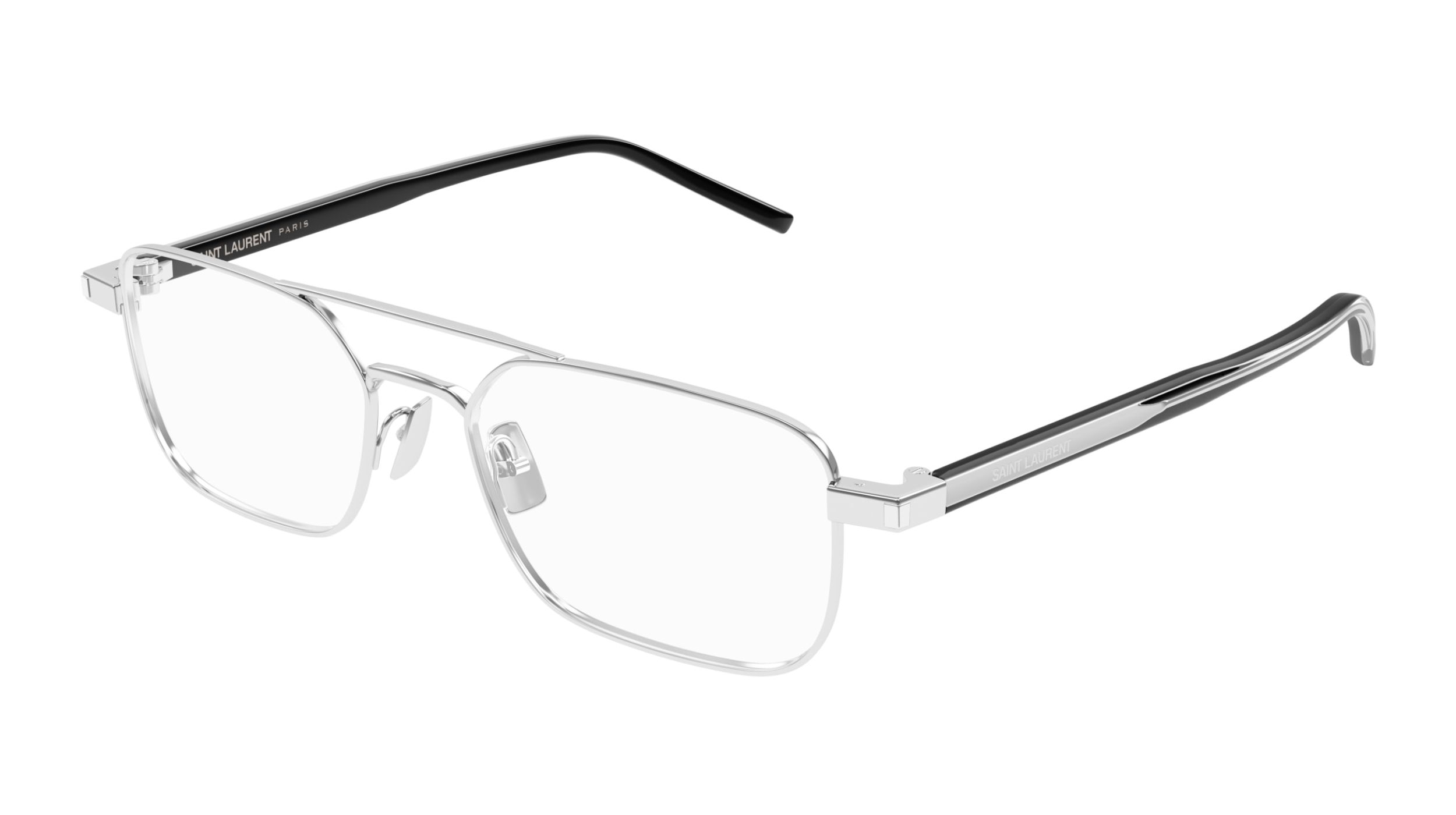 Lunettes de vue Homme Saint Laurent SL780 Argent pilotes