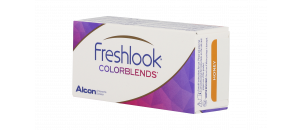 Lentilles de contact Freshlook Colorblends Ambre - 2 lentilles