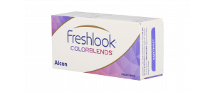 Lentilles de contact Freshlook Colorblends Amethyst - 2 lentilles