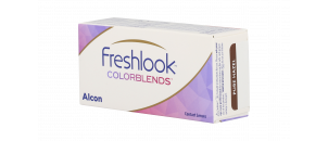 Lentilles de contact Freshlook Colorblends Caramel - 2 lentilles