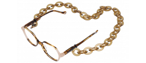 Accessoires Chainette gros maillons marron