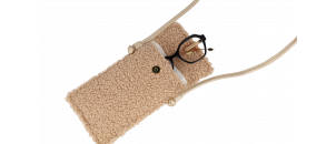 Accessoires Etui bandoulière marron