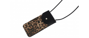Accessoires Etui bandoulière Léopard