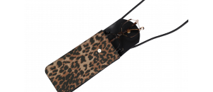 Accessoires Etui bandoulière Léopard