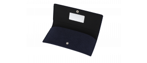 Accessoires Etui semi rigide bleu et miroir