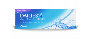 Lentilles de contact Dailies Aquacomfort Plus Multifocal Medium