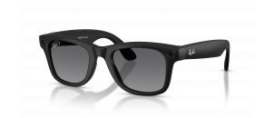 Lunettes de soleil Ray-Ban Meta Gen 2 - Wayfarer L - RW4012  - Noir B