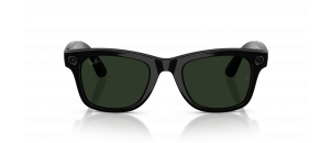 Lunettes de soleil Ray-Ban Meta Gen 2 - Wayfarer L - RW4012  - Noir B