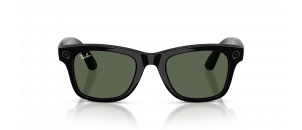 Lunettes de soleil Ray-Ban Meta Gen 2 - Wayfarer L - RW4012  - Noir B