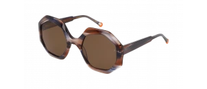 Lunettes de soleil Clémence &amp; Margaux - CMS203 LA LIBANAISE - Brun B