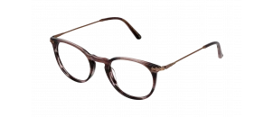 Lunettes de vue French Retro - MORGANE - Brun A