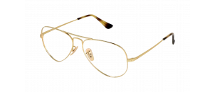 Lunettes de vue Ray-Ban - AVIATOR - RX6489 - Doré A