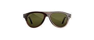 Lunettes de soleil Ray-Ban Meta Gen 3 - Aviator - RW4016 - Marron B