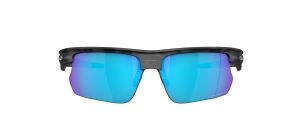Lunettes de soleil Oakley - OO9400 BISPHAERA - Gris mat - Verres Bleu