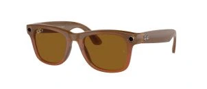 Lunettes de vue Ray-Ban Meta Gen 1 - Wayfarer - RW4008 - Brun A