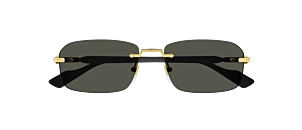 Lunettes de soleil Gucci - GG1221S - Doré B