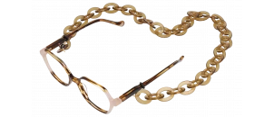 Accessoires Chainette gros maillons marron