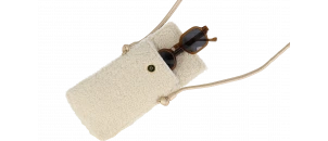 Accessoires Etui bandoulière beige