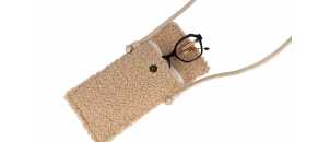 Accessoires Etui bandoulière marron