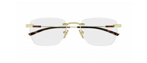 Lunettes de vue Gucci - GG2099O - Doré A