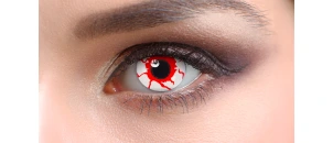 Lentilles de contact Lentilles Halloween - Blood x2