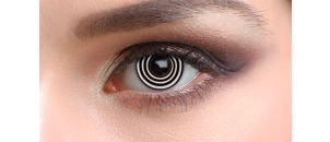 Lentilles de contact Lentilles Halloween - Psychose x2