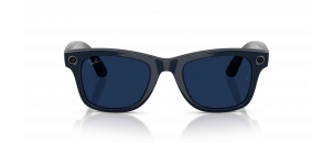 Lunettes de soleil Ray-Ban Meta Gen 2 - Wayfarer L - RW4012  - Bleu B