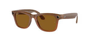 Lunettes de vue Ray-Ban Meta Gen 1 - Wayfarer - RW4008 - Brun A