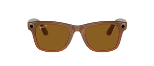 Lunettes de vue Ray-Ban Meta Gen 1 - Wayfarer - RW4008 - Brun A