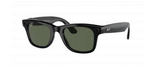 Lunettes de soleil Ray-Ban Meta Gen 1 - Wayfarer - RW4006 - Noir A